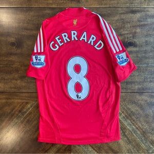 Liverpool 08-10 Home soccer jersey - Gerrard 8 🏴󠁧󠁢󠁥󠁮󠁧󠁿🔴